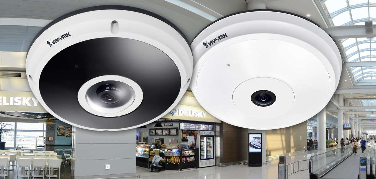Vivotek's new FE8191 and FE8931-V Ultra-Megapixel Fisheye Network Cameras.