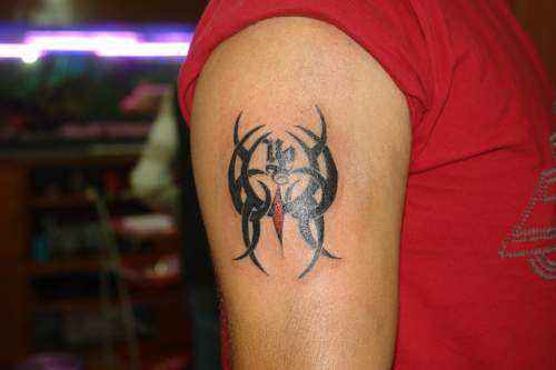 Tattoo images have traditionally been regarded as a soft biometric -- that is, visual information that can be used to narrow down the range of candidates for identification and investigation, but cannot be used to explicitly identify an individual.