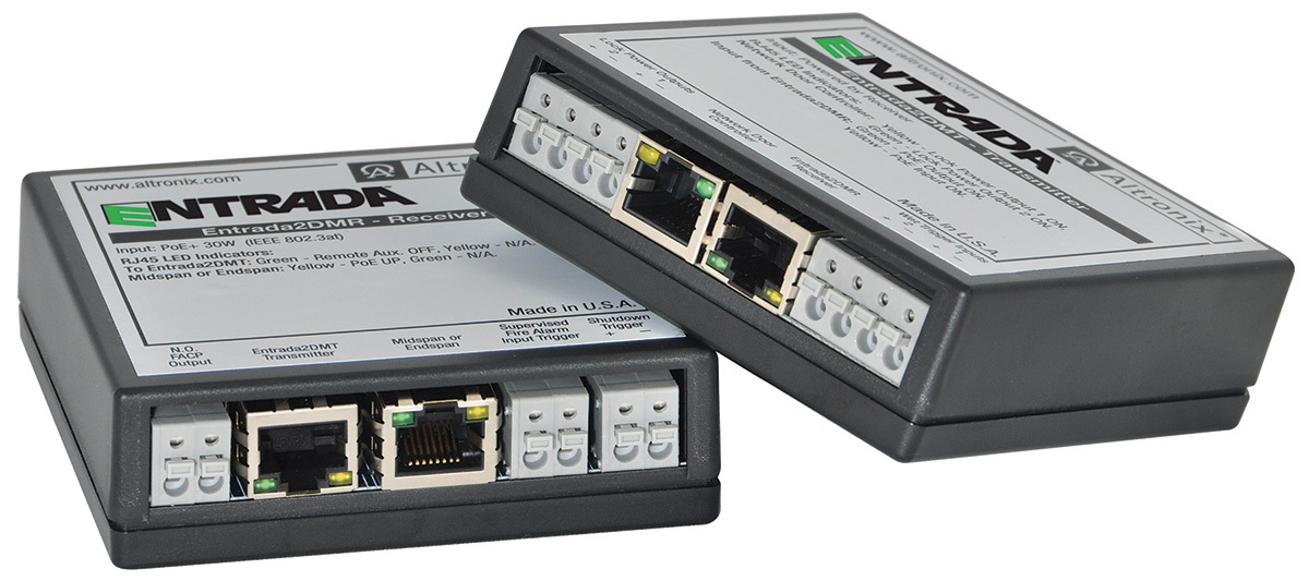 Altronix's Entrada2DMK Network Access FACP Adapters.