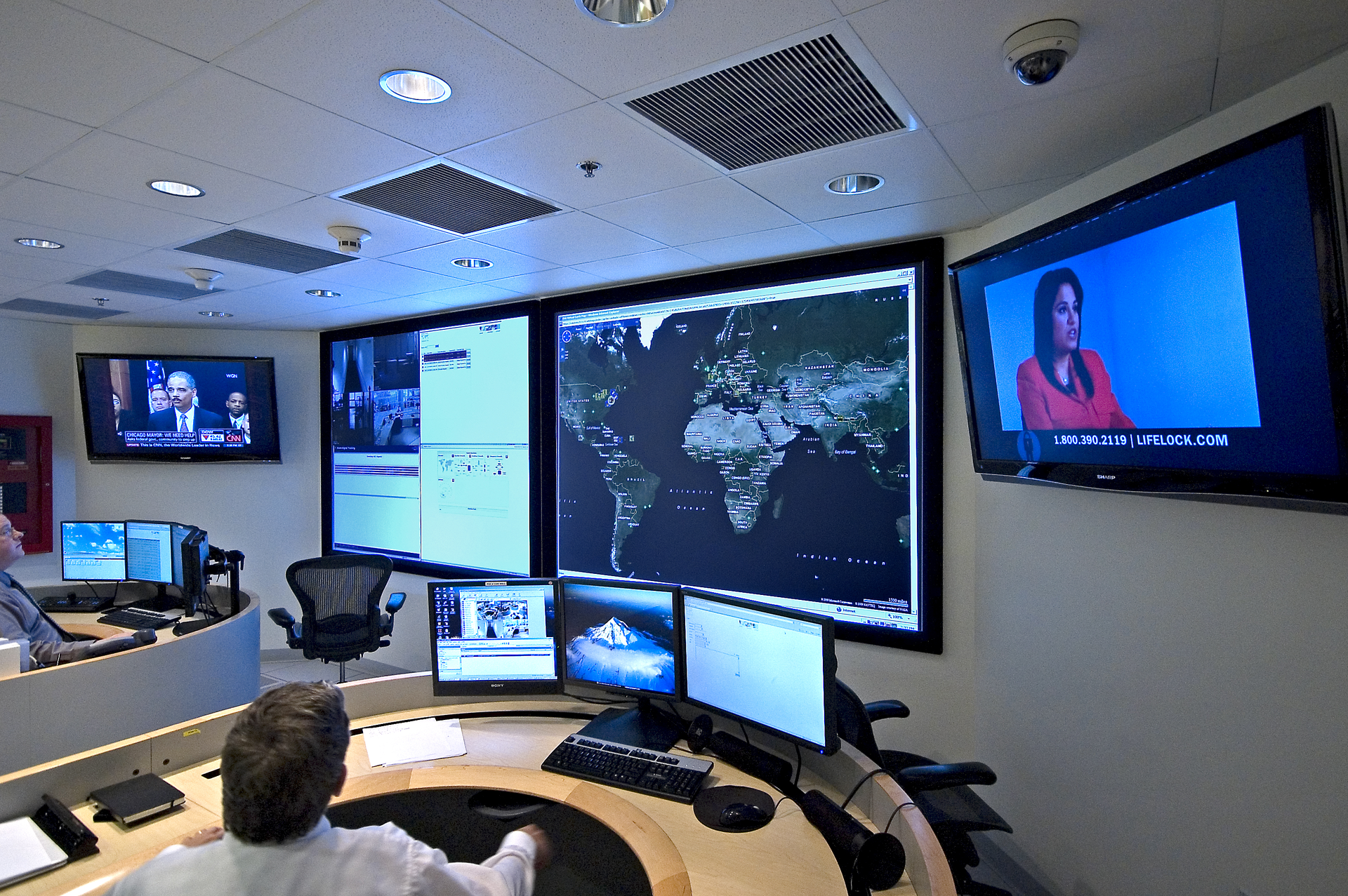 Command Center software solutions can aggregate information from a variety of sources, much like a PSIM system.
