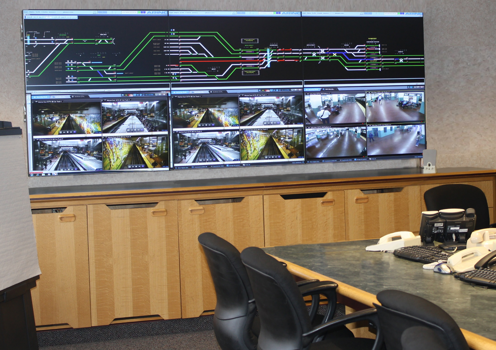 Vistacom SecureView is a pre-configured video wall solution that interface with multiple systems to give control room end-users better workflow and situational awareness.