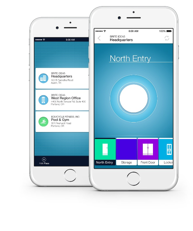 A screenshot of the new Brivo Mobile Pass.