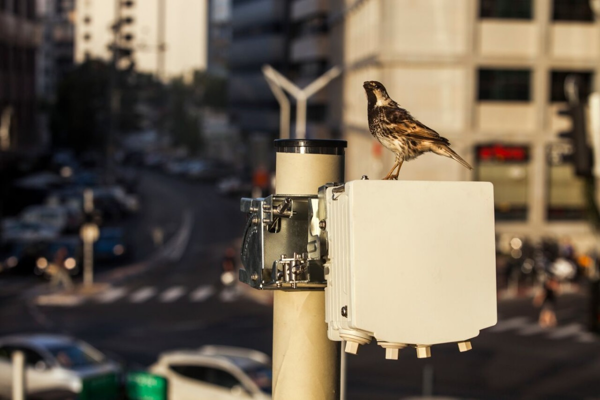 One of Siklu's new EH-2200 Series millimeter wave radios.