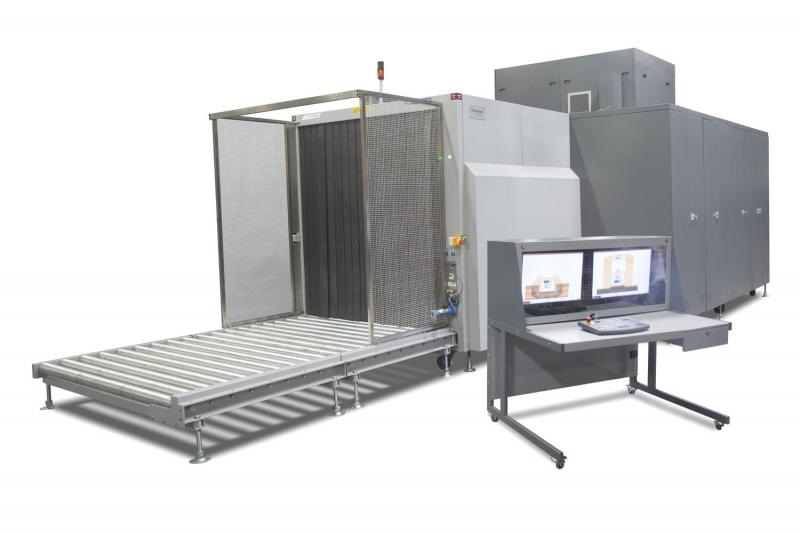 Rapiscan's new 638DV 320kV large cargo security screening solution.