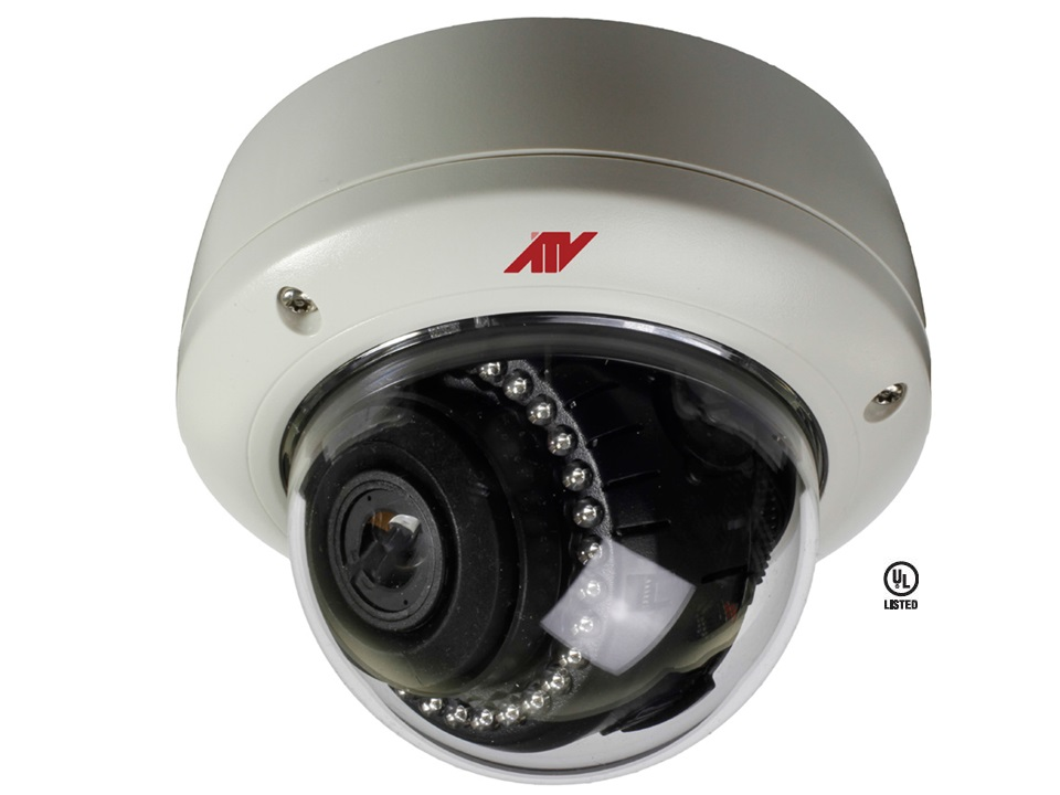 Advanced Technology Video's new IPFD3TI dome camera.