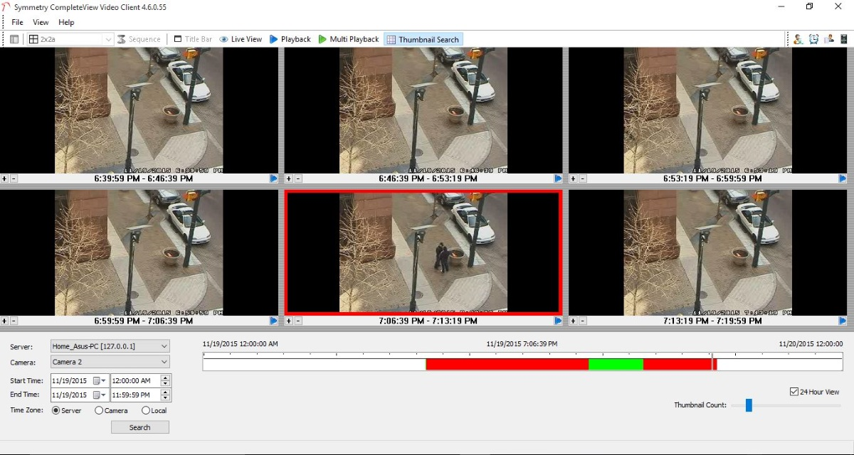 A screenshot of AMAG Technology's new Symmetry CompleteView 4.6 Video Management System.