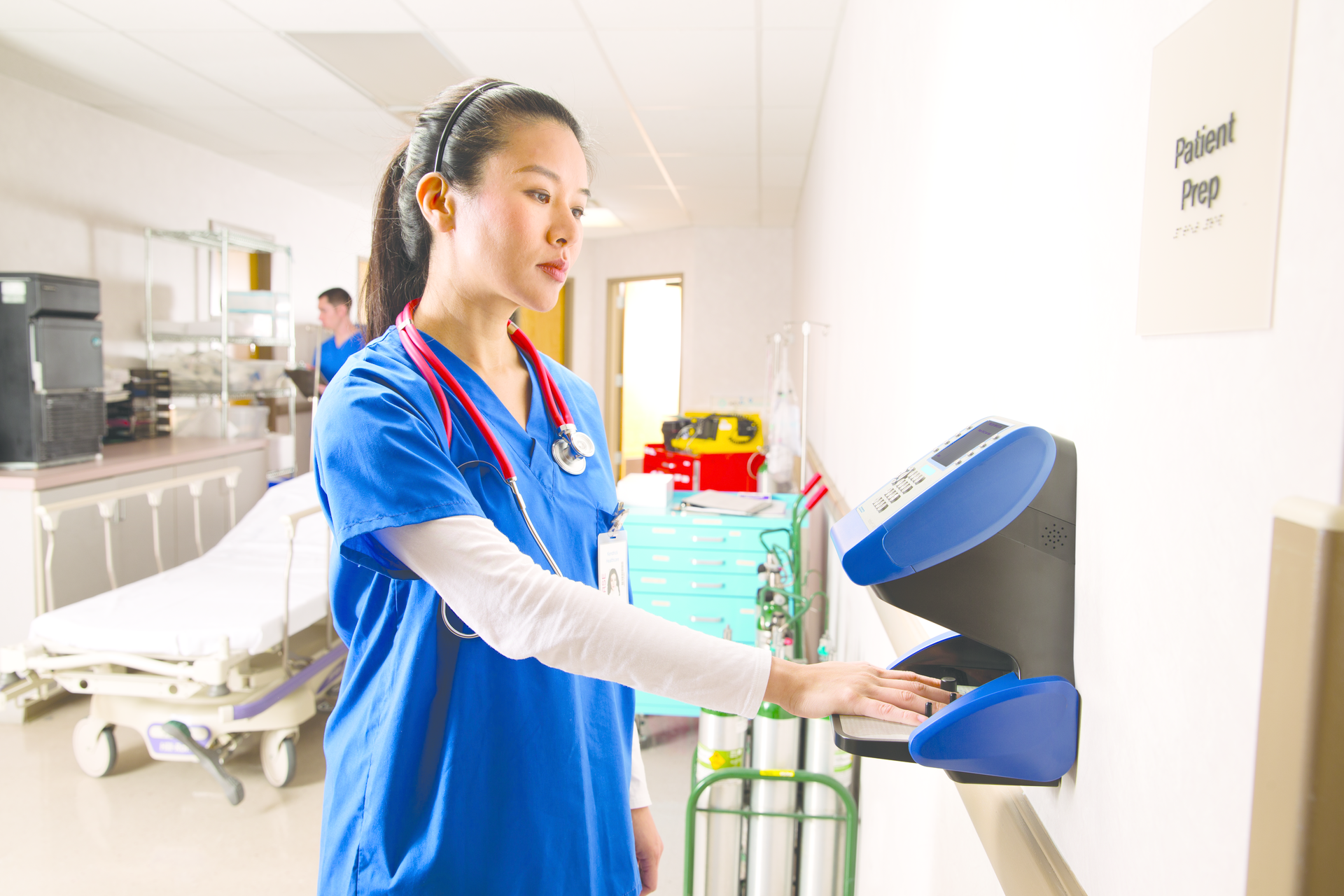 Flexibility and convenience are two major selling points for hospital clients looking at adding biometrics.