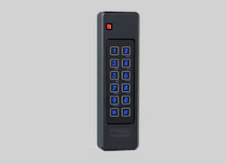 Farpointe's new mullion keypad reader supports proximity card and tag technologies with an integrated keypad for 2-factor verification applications. Farpointe's new mullion keypad reader supports proximity card and tag technologies with an integrated keypad for 2-factor verification applications.