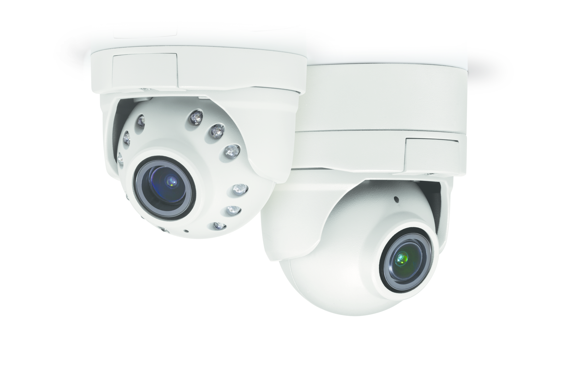 Arecont Vision MegaBall G2 series megapixel cameras feature 1.2MP, 1080p, 3, or 5MP H.264 motorized P-Iris remote focus or manual Panamorph lens.