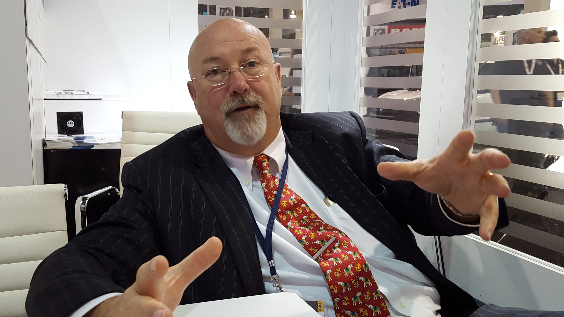 Vicon Industries CEO Eric Fullerton.