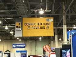 An entire section of the show floor dubbed as the 'Connected Home Pavilion' has been dedicated to the latest and greatest in Smart Home Technology at ISC West this year. An entire section of the show floor dubbed as the 'Connected Home Pavilion' has been dedicated to the latest and greatest in Smart Home Technology at ISC West this year.