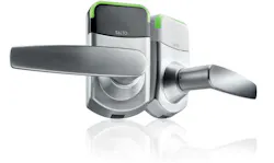 Salto's new XS4 Mini escutcheon. Salto's new XS4 Mini escutcheon.