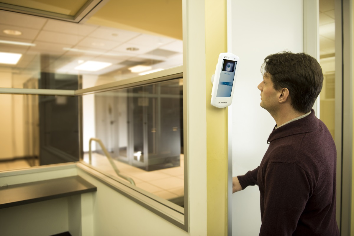 One of the first products to be introduced as a part of SRI International's new SRI Identity business line is the IOM (Identity on the Move) Access Control Tablet, which aims to bring the convenience and functionality of its iris recognition technology to a wide range of commercial security applications.