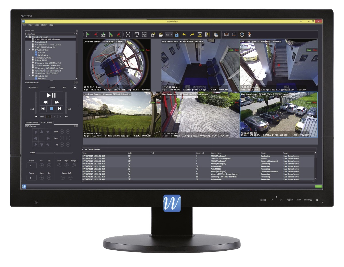 Wavestore has announced the introduction of additional features and functionality in its new V6 Video Management Software (VMS) and WaveView client software.