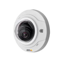 One of Axis Communications' new M30 Series mini dome network cameras. One of Axis Communications' new M30 Series mini dome network cameras.