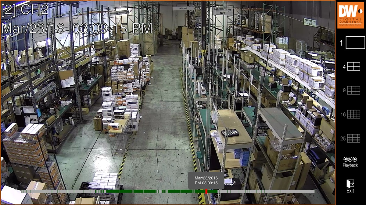 The DW Site Viewer lets you view a Digital Watchdog surveillance system using an Apple TV.