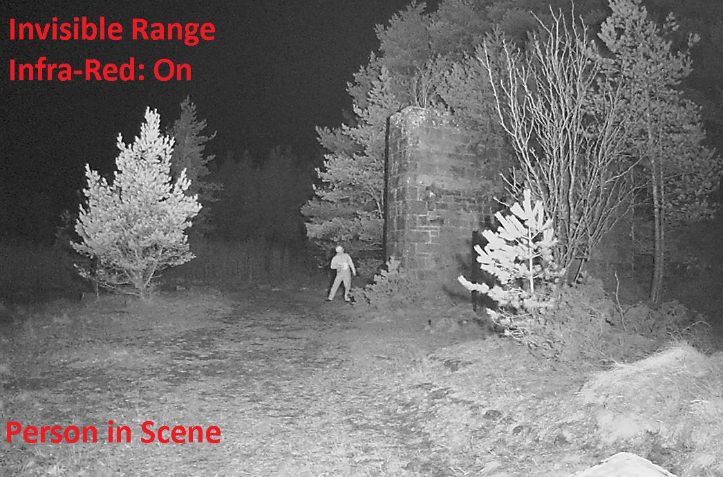 IR illuminators provide light that is invisible to the human eye but fully visible to a CCTV camera.