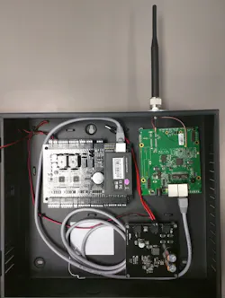 Wireless Bridge is a compact 2.4 GHz Wi-Fi kit designed to allow individual ZKAccess C3 and InBio door controllers to connect with wireless access points up to 300 feet away when the door controllers are installed outdoors. Wireless Bridge is a compact 2.4 GHz Wi-Fi kit designed to allow individual ZKAccess C3 and InBio door controllers to connect with wireless access points up to 300 feet away when the door controllers are installed outdoors.