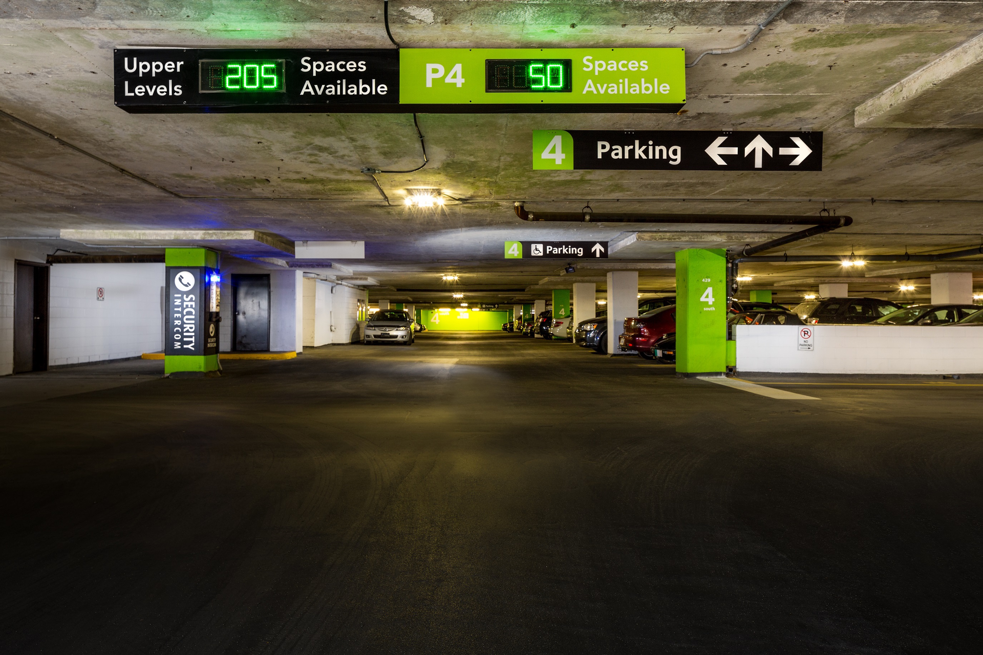 The parking structure is located in the heart of downtown Halifax. It's five covered and one uncovered level are part of a high-rise office, hotel and retail complex owned by Crombie REIT, which operates more than two million square feet of office space &mdash; about one-quarter of the city&rsquo;s entire inventory.