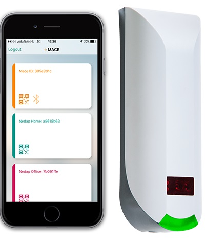 MACE is a platform consisting of readers, apps and a cloud based server that enable the use of smartphones to identify people.