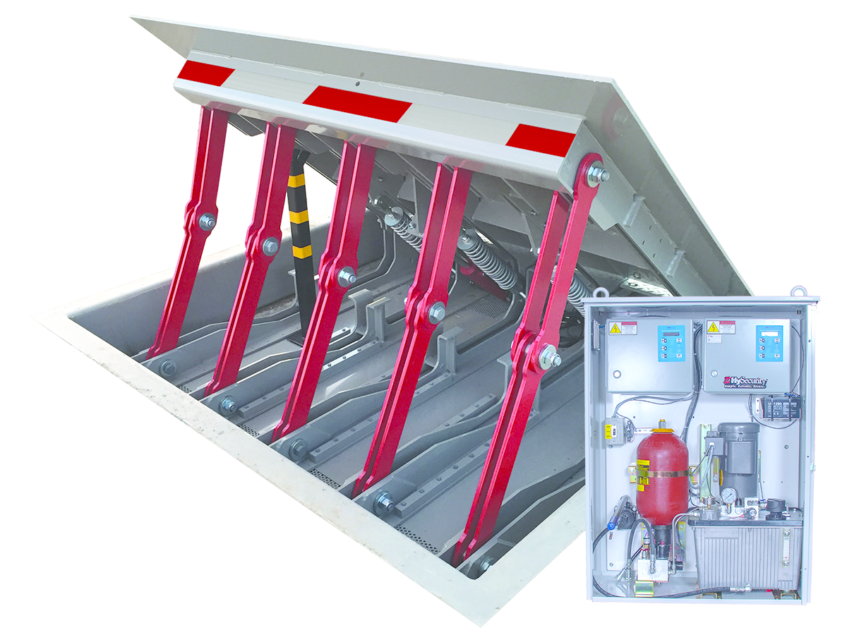 HydraWedge SM50 with compact and ultra-low maintenance HydraSupply XL