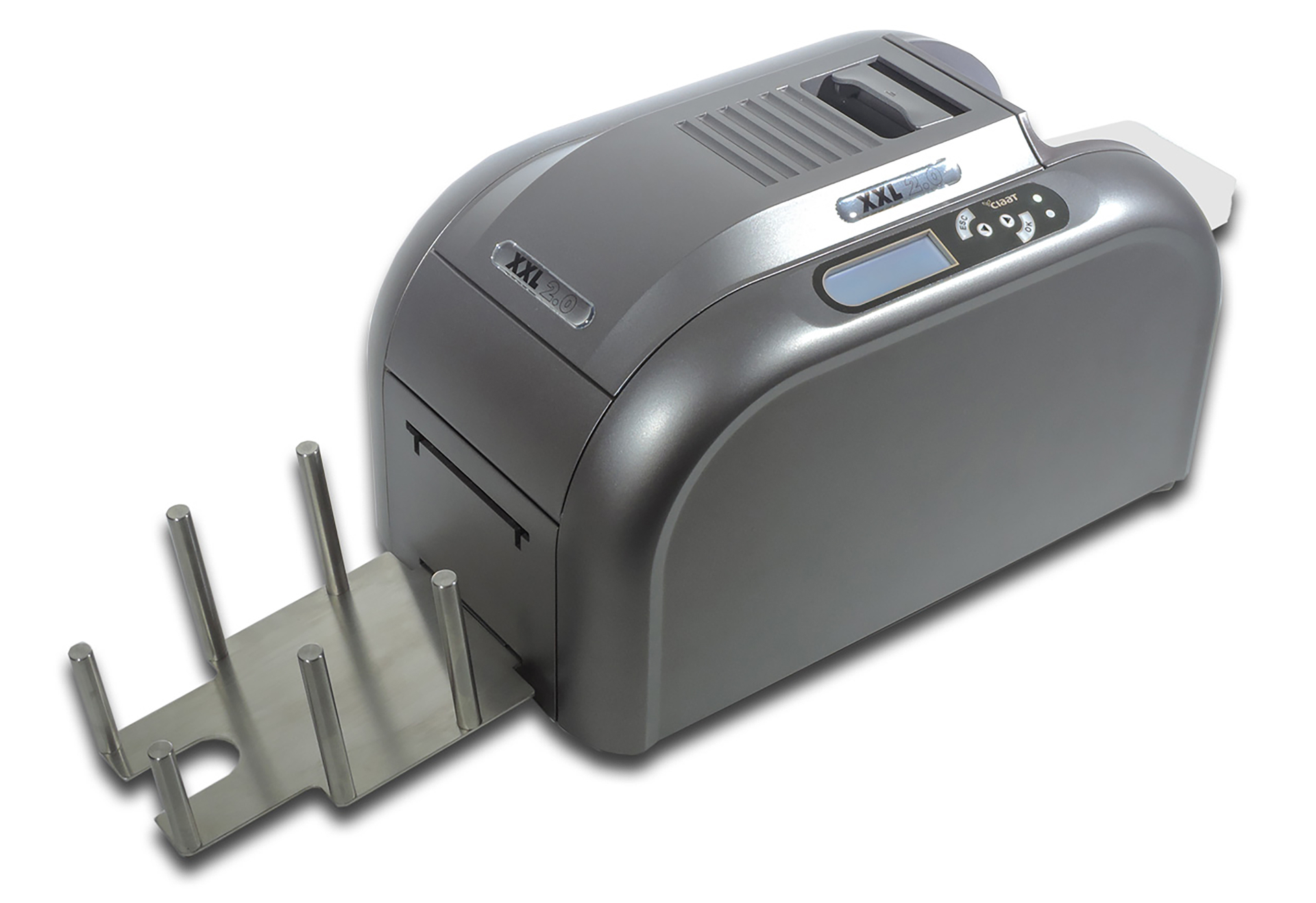 Easy to use, the XXL 2.0 printer features a Plug & Play driver for Windows and Mac, standard USB, and a convenient display, making it a great choice for an event of this magnitude. Ideal for such a largely scaled sporting event the XXL printer can print up to 180 full cards per hour in color, and up to 1,400 cards per hour in monochrome.