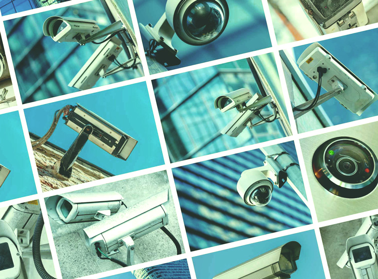 Collage Of Security Camera Green 13yyb6mnqtgkk Cuf