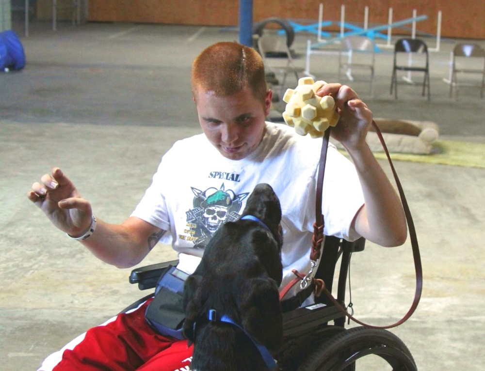 As part of a new annual tradition at ASIS, Security-Net has decided to take the funds they once used on booth giveaways and instead make a contribution to a charity in the host city of the conference. This year's recipient, Operation Freedom Paws, trains veterans to train their own dogs and certify them together as a service team as part of a 48-week program. The program helps veterans with post-traumatic stress, traumatic brain injury and other physical or neurological issues.