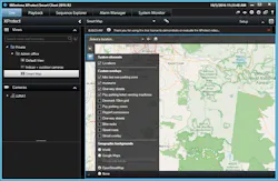 A screenshot of Milestone System's XProtect 2016 R3 video management software. A screenshot of Milestone System's XProtect 2016 R3 video management software.