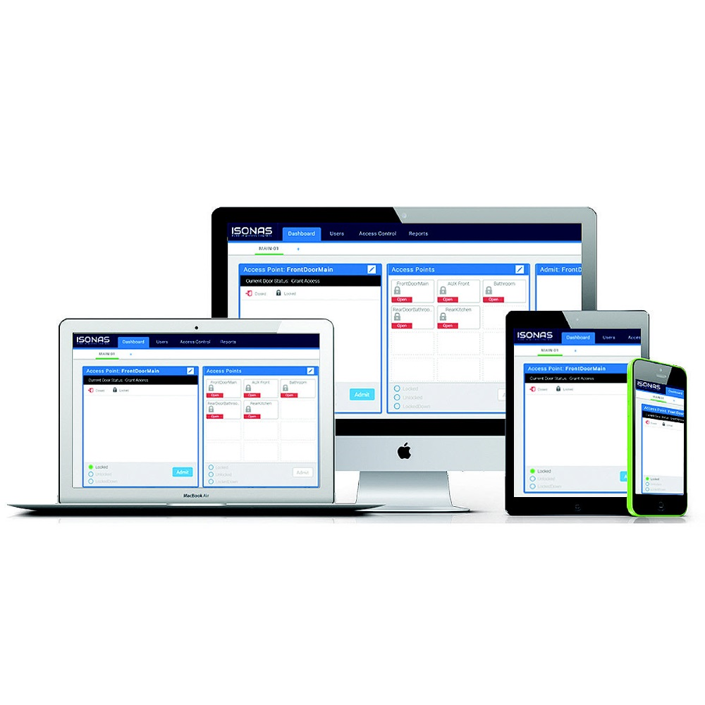 Pure Access provides a complete access control platform allowing for full installation, administration and management of ISONAS&rsquo;s patented Pure IP access control hardware. The 2.0 update adds new features that expand the capability of the platform; which includes a direct integration with Microsoft&rsquo;s Active Directory and a custom rules engine.