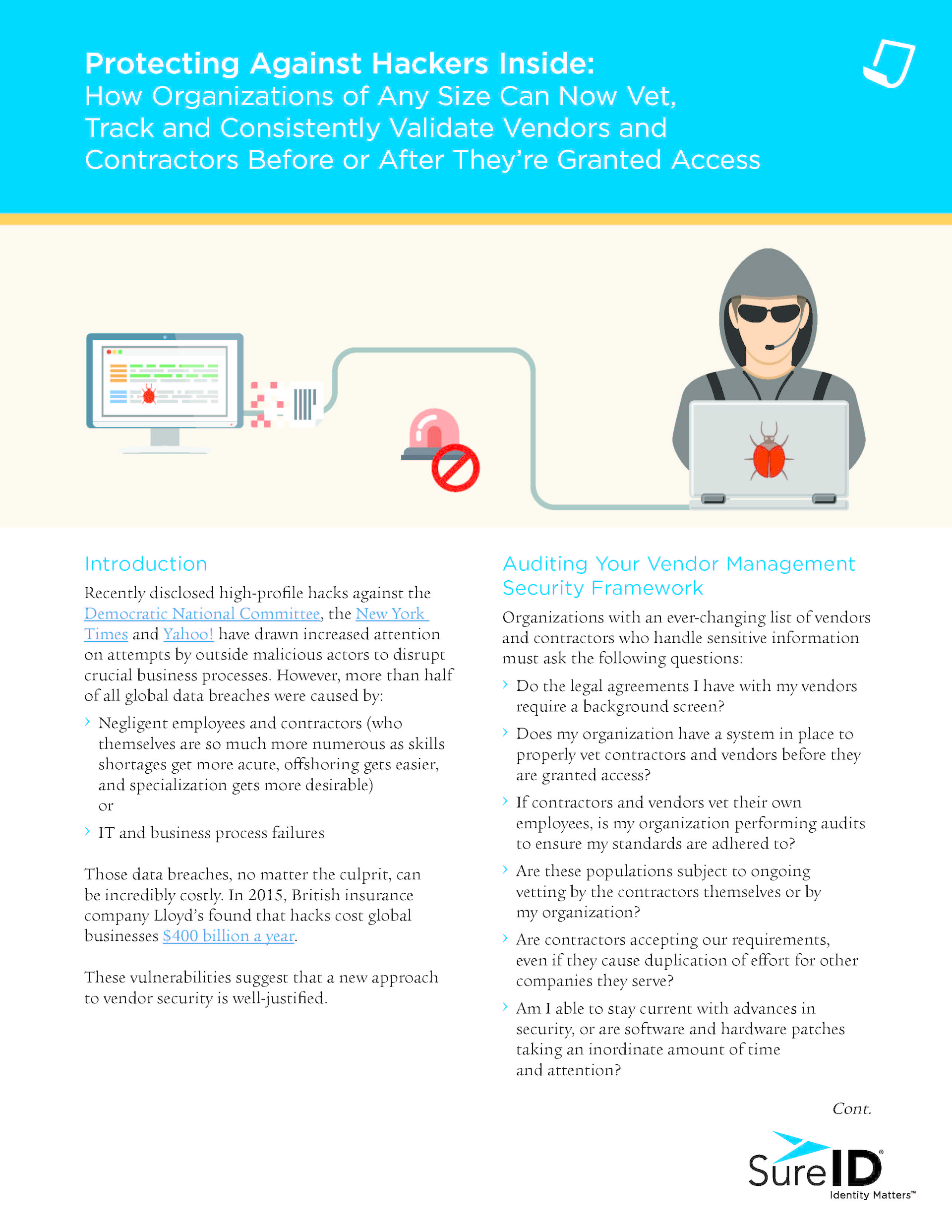 SureID Closing Vendor Management Security Loopholes White PaperFINAL21121 Page 1 58a3a73796456 58a483bc46a47