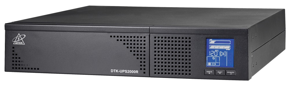 Engineered for cost-effective and reliable performance, DITEK's UPS lineup now includes online double conversion technology in tower/rack mountable configurations.