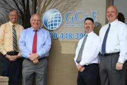 The management team at GC&E Systems Group includes, from left: Ed Ferrell, senior vice president; Jim Mann, vice president of security; Larry Williams, director of operations, and Dan O’Sullivan, CEO. The management team at GC&E Systems Group includes, from left: Ed Ferrell, senior vice president; Jim Mann, vice president of security; Larry Williams, director of operations, and Dan O’Sullivan, CEO.