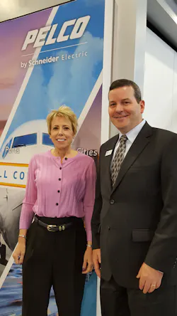 Diane Feliciano, Pelco’s Vice President of Global Marketing, along with Director of Global Sales and Marketing Dave deLisser, see a bright future ahead for the company. Diane Feliciano, Pelco’s Vice President of Global Marketing, along with Director of Global Sales and Marketing Dave deLisser, see a bright future ahead for the company.