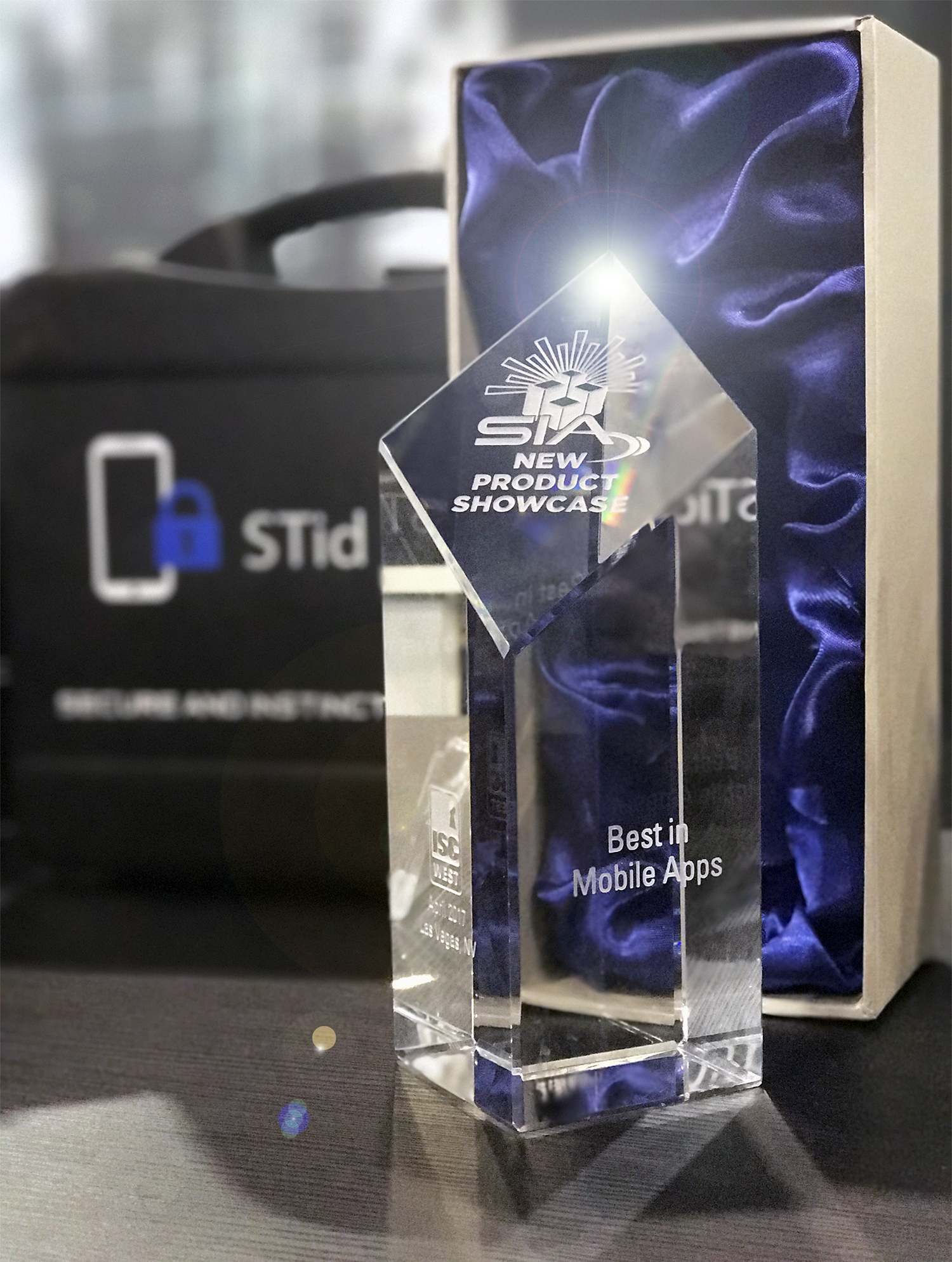 STid was honored at the SIA New Product Showcase at ISC West for its Mobile App.