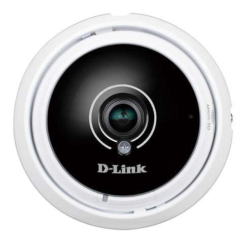 Designed for monitoring large areas from a single camera, D-Link's Vigilance 360 Degree Full HD PoE Network Camera (DCS-4622) is the smallest camera in its class.