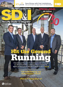 SD&I April 2017 Cover Story: It has taken just four years for NextGen Security to leverage its critical infrastructure market expertise to become the fastest-growing systems integrator in North America. SD&I April 2017 Cover Story: It has taken just four years for NextGen Security to leverage its critical infrastructure market expertise to become the fastest-growing systems integrator in North America.