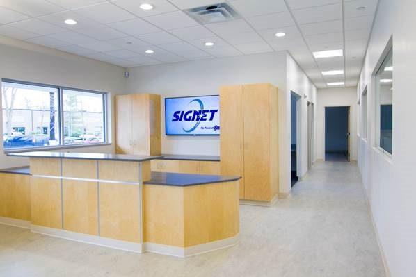 SIGNET has moved to a completely renovated 26,500 square foot facility at 90 Longwater Drive in Norwell, Massachusetts.