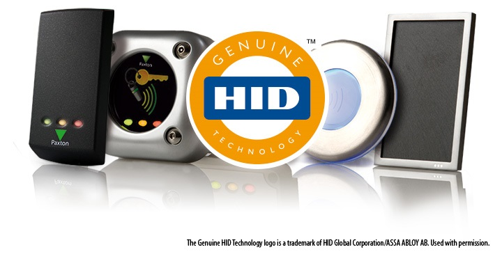 Paxton Access has added Genuine HID Technology to the majority of its access control reader range.