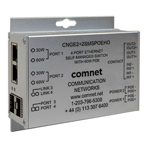 The ComNet Port Guardian feature has the capability to physically disconnect a port if unauthorized access is detected.
