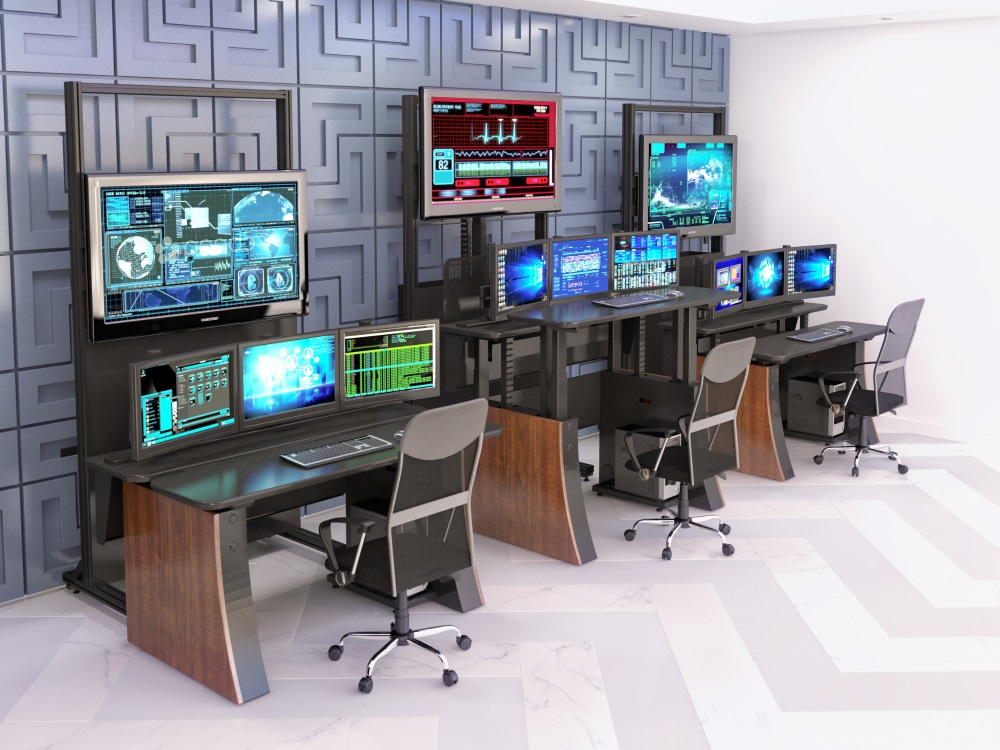 Designed specifically for sit/stand consoles and workstations, including Winsted&rsquo;s Impulse line of consoles, the M-View Rize automatically adjusts the height of the monitor wall as the operator adjusts the height of the console.