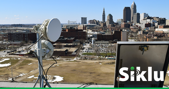 Siklu has provided a network of gigabit millimeter-wave radios to Connect the Unconnected, a Cleveland initiative aimed at bridging the digital divide. 156 public housing units and a homeless shelter were connected with Siklu radios, each receiving gigabit broadband speeds.