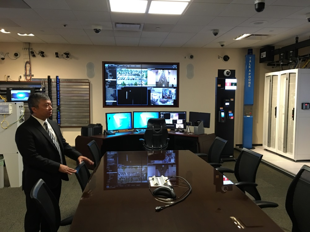 Andrew Jimenez, vice president of technology , enterprise cabling and security solutions, Anixter, discusses the various product demonstrations the company can provide to integrators inside the Infrastructure Solutions Lab.