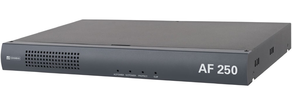 Commend's AF 250 IP Amplifier.