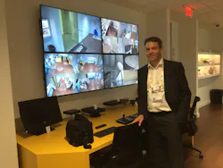 Axis VP Americas Fredrik Nilsson helped open the Dallas Axis Experience Center at ASIS 2017 on Tuesday. Axis VP Americas Fredrik Nilsson helped open the Dallas Axis Experience Center at ASIS 2017 on Tuesday.