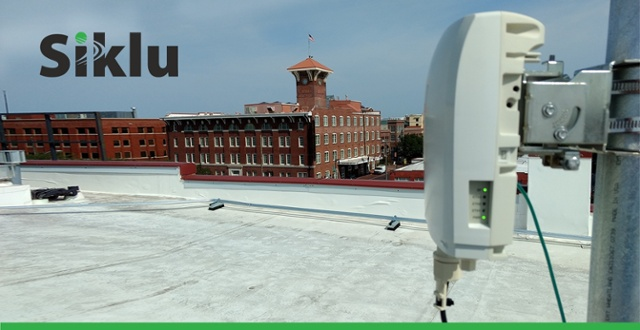 Siklu&rsquo;s multi-gigabit mmWave wireless system now provides interference-free point-to-multi-point operation supporting 72 cameras in the Old Town district.