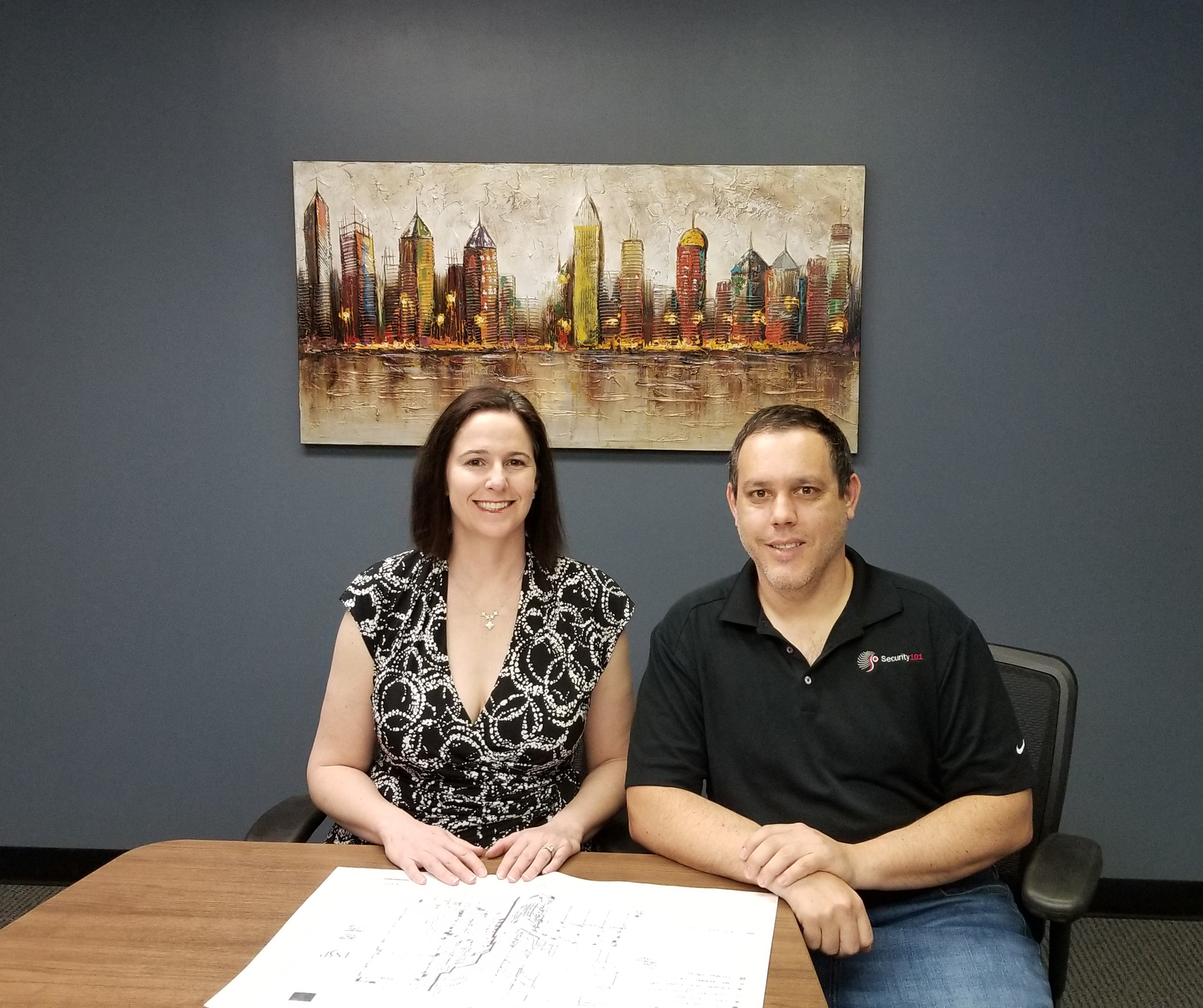 Security 101 - Charlotte CEO and owner Liza Alexander joined with her husband Aaron to launch the business, which is one of the original five Security 101 franchises.