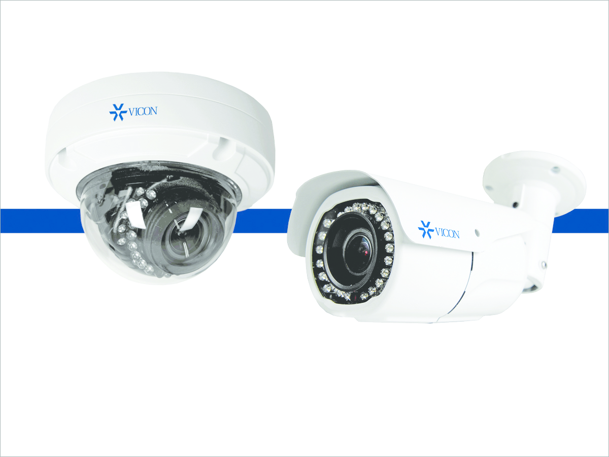 Available in dome and bullet style cameras, these new cameras feature a 3.6-11 mm motorized varifocal lens and IR illuminators, making them appropriate for use in a wide range of applications and lighting conditions.
