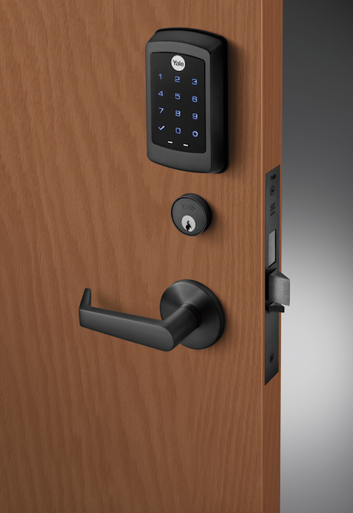 Yale nexTouch Sectional Lock Black Suede Option 5b5b555bb3d56