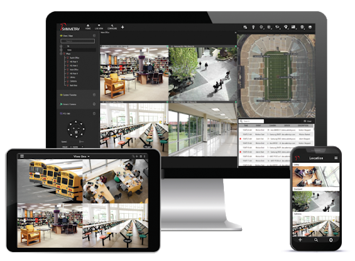 With a newly designed intuitive user interface, Symmetry CompleteView 20/20 uses Dynamic Resolution Scaling (DRS) to automatically scale video transmission for both live and recorded playback streams based on viewing window size in the client for faster transmission